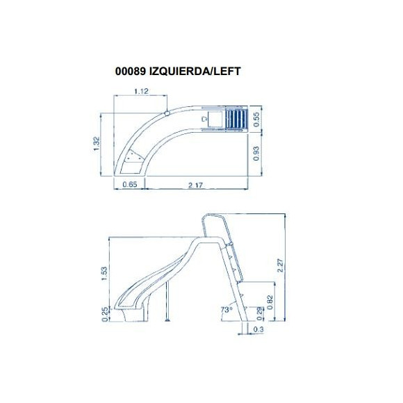 Zjeżdżalnia skrętna do basenu | BasenShop