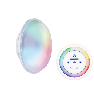 Zestaw żarówka basenowa LED RGB PAR56 + Pilot LumiPlus Plug&Play | BasenShop