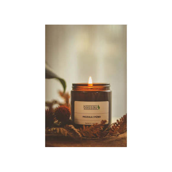 Ręcznie robiona sojowa świeca zapachowa 150g | BasenShop