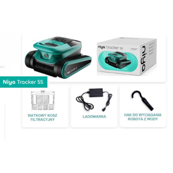 NIYA TRACKER 55 automatyczny odkurzacz do basenu | BasenShop