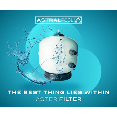 AstralPool Aster - Filtr piaskowy do basenu z przyłączem bocznym