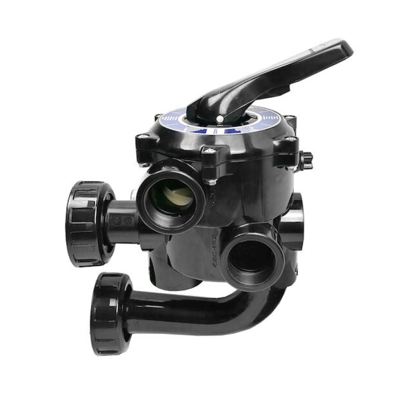 Zawór 6-drogowy Classic PLUS z przyłączami | BasenShop