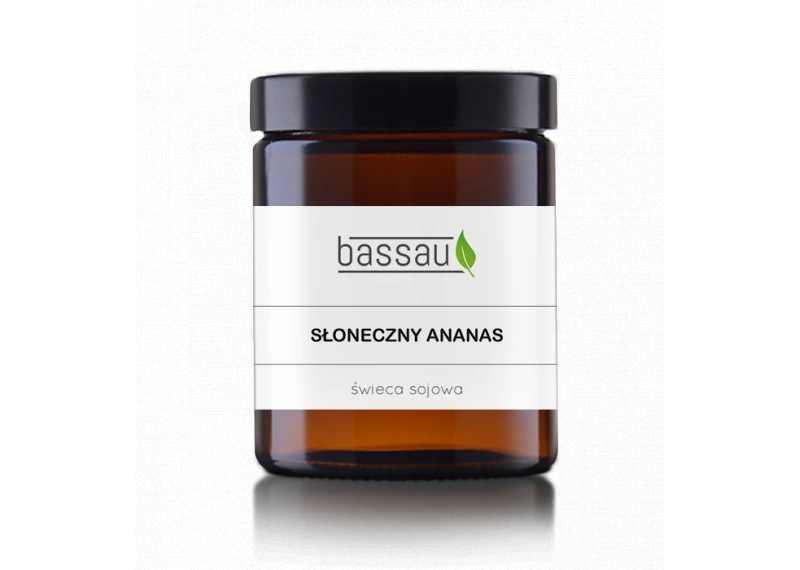 świeca sojowa słoneczny ananas Bassau