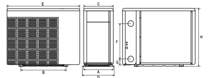 rysunek techniczny Fairland Inverter Plus